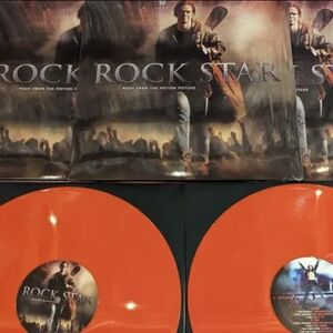 Rock Star music from the original motion picture 2lp red vinyl